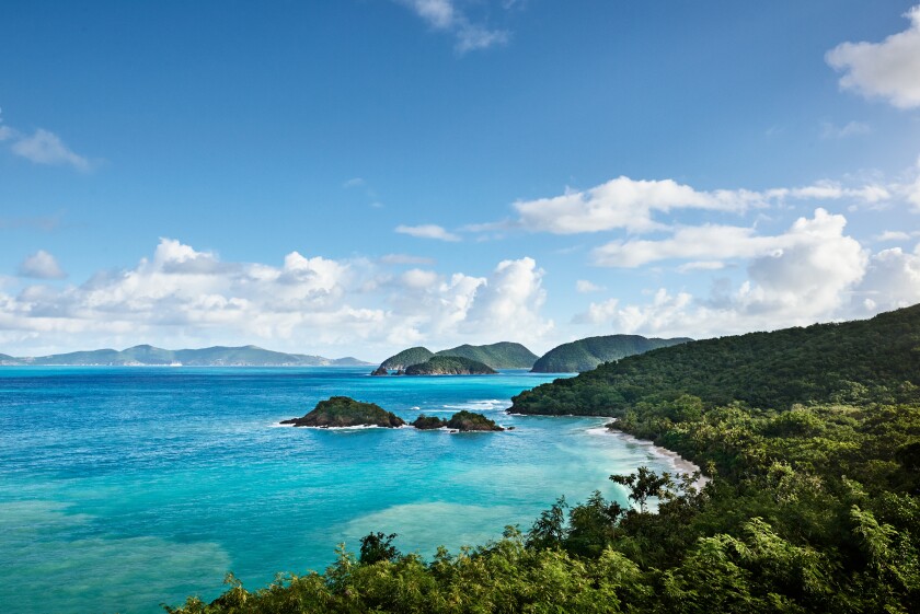 Cruise lines have slashed prices to Caribbean destinations, such as St. John in the U.S. Virgin Islands.