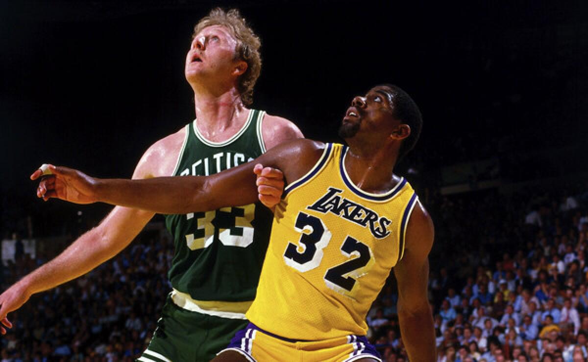 The rivalry between Larry Bird and Magic Johnson started before their NBA playing days.
