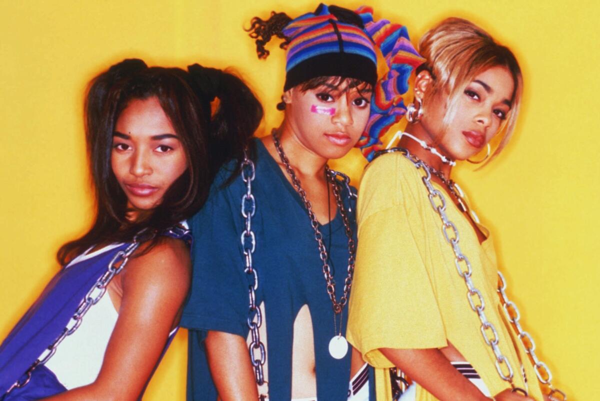 Discovered in 1991, TLC helped put Atlanta label LaFace on the map with 1992's funky "Ooooooohhh... On the TLC Tip." (BPI)