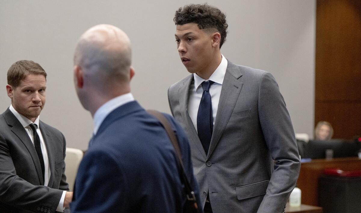 Jackson Mahomes, brother of Chiefs quarterback, accused of assault