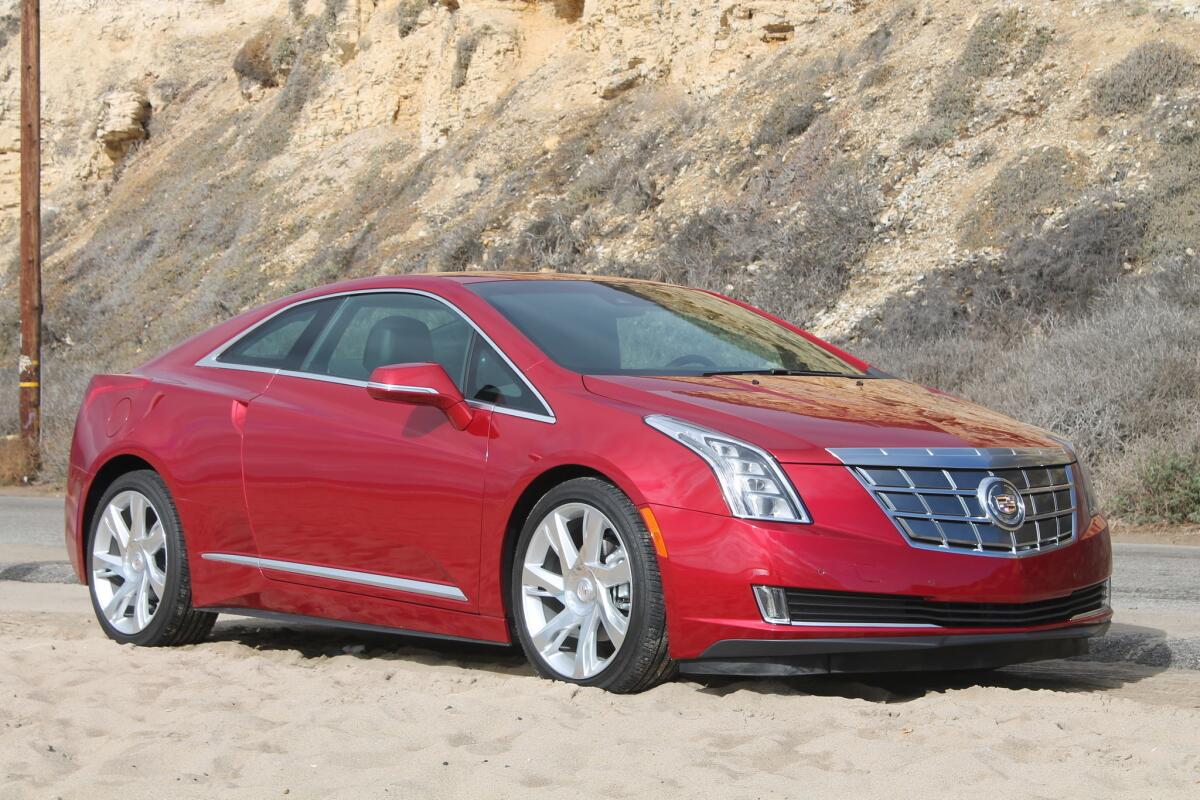 The Cadillac ELR is a plug-in hybrid vehicle based largely on the Chevy Volt.