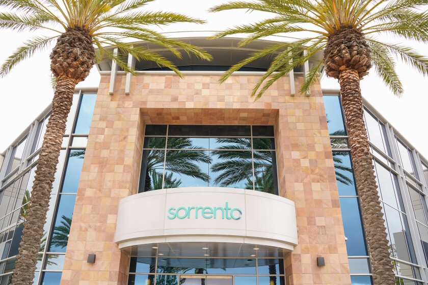 San Diego biotech Sorrento Therapeutics develops antibody treatments against a wide variety of diseases.