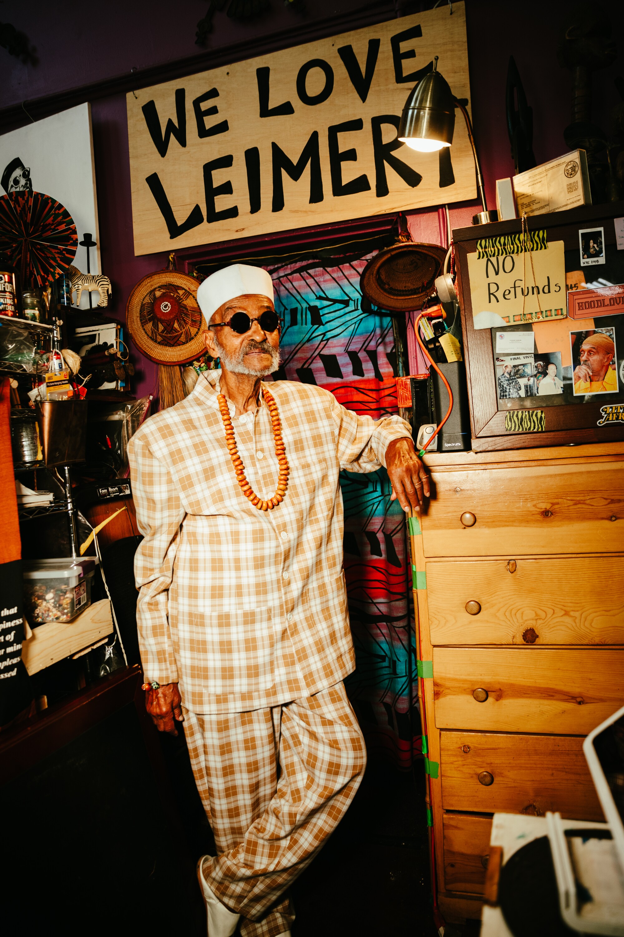 Sika Dwimfo, master jeweler, GodFather of Leimert Park, community activist for Image magazine.