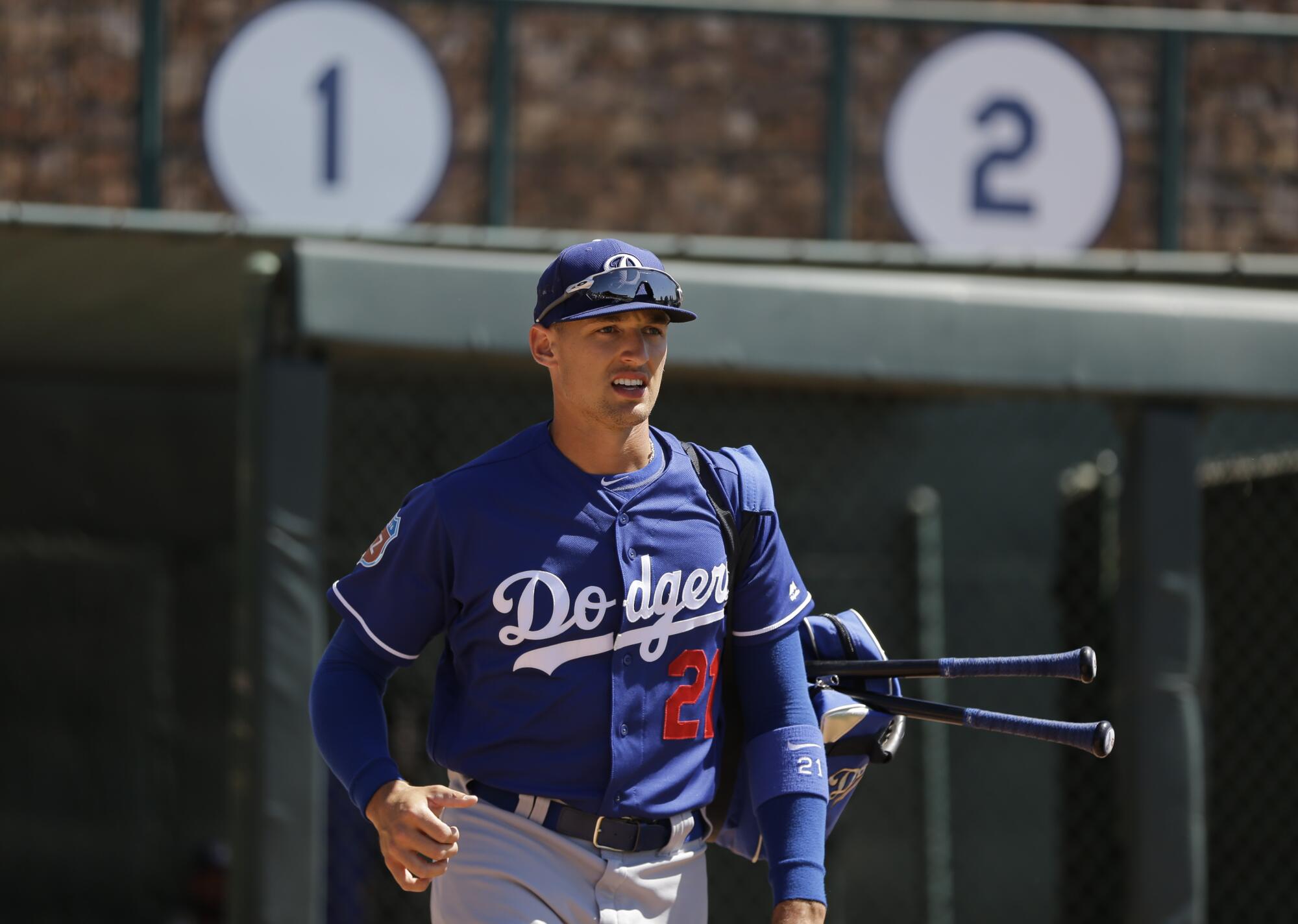 Dodgers News: Trayce Thompson Says An LA Uniform Comes With High  Expectations - Inside the Dodgers