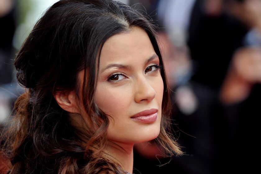 Norwegian actress Natassia Malthe poses as she arrives to attend the screening of US director Charlie Kaufman's film 'Synecdoche, New York' at the 61st International Cannes Film Festival on May 23, 2008 in Cannes, southern France. The May 14-25 festival winds up with the awards ceremony for the prestigious Palme d'Or, to be determined by a jury headed by Hollywood "bad boy" Sean Penn. AFP PHOTO / ANNE-CHRISTINE POUJOULAT (Photo credit should read ANNE-CHRISTINE POUJOULAT/AFP/Getty Images)