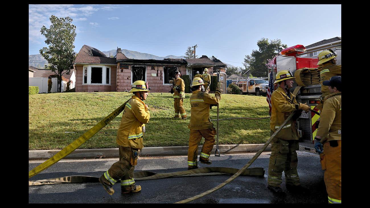 Photo Gallery: House destroyed by fire on Milmada Drive