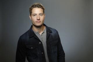 Justin Hartley, who stars in “This is Us,” is photographed for the Los Angeles Times Emmy Contender Web Chats.