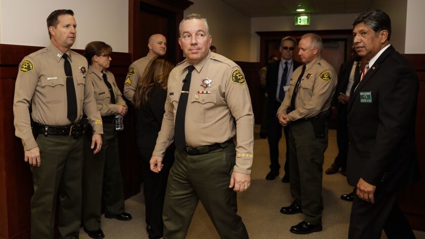 The Board of Supervisors has been critical of Sheriff Alex Villanueva's “truth and reconciliation" panel, raising concerns that it is working to reinstate fired deputies in secret.