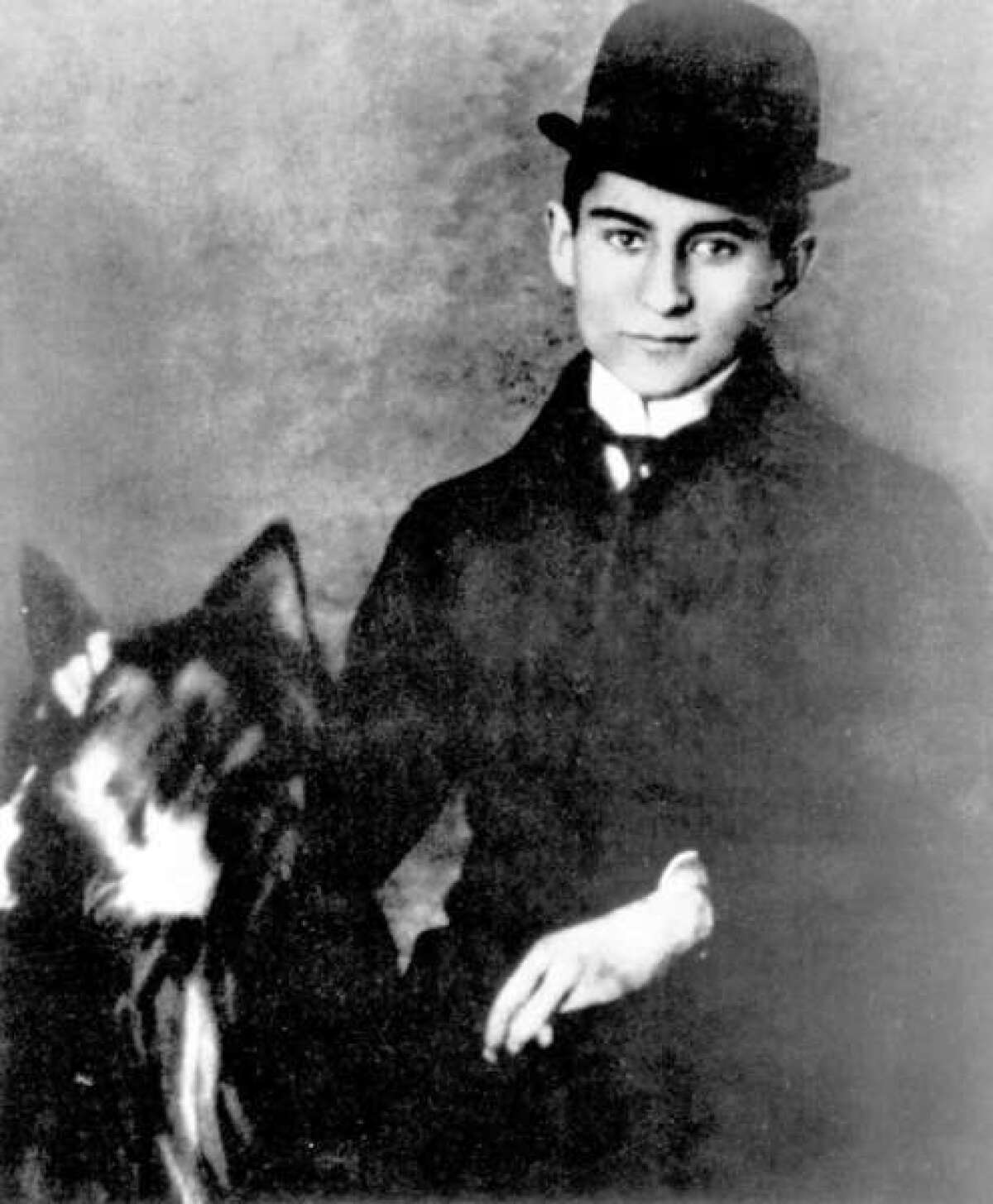 A young Franz Kafka, author of "The Metamorphosis," "The Trial" and other works.