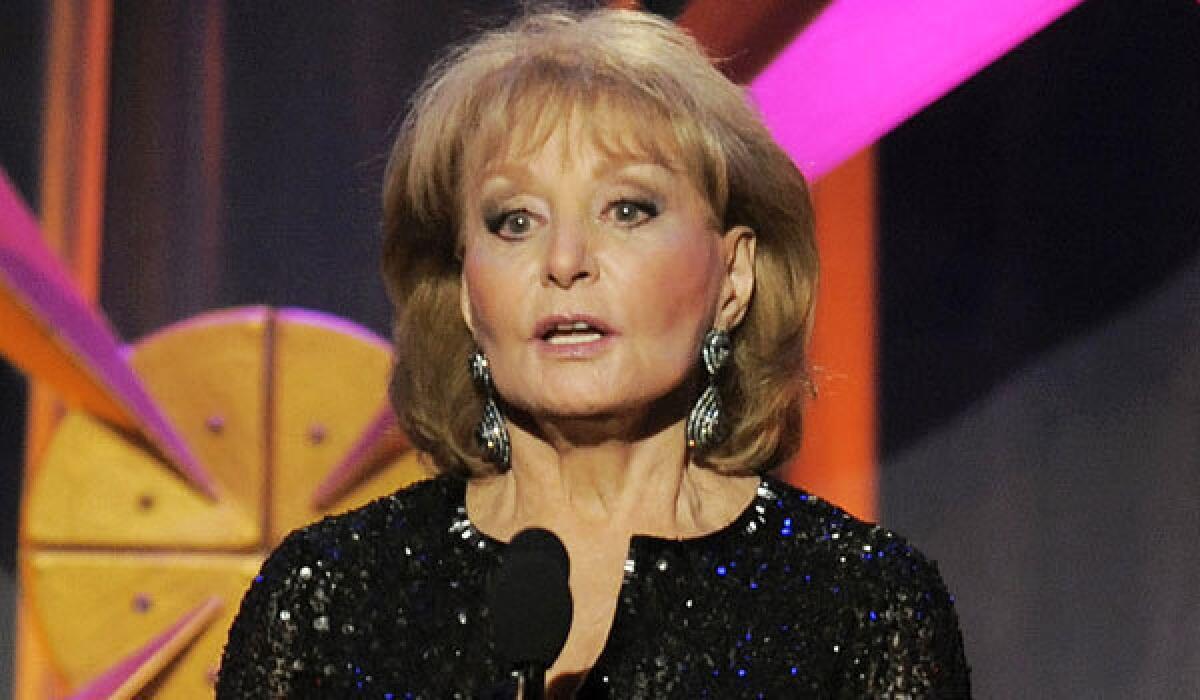 Barbara Walters returns to "The View" after six weeks off for various ailments.