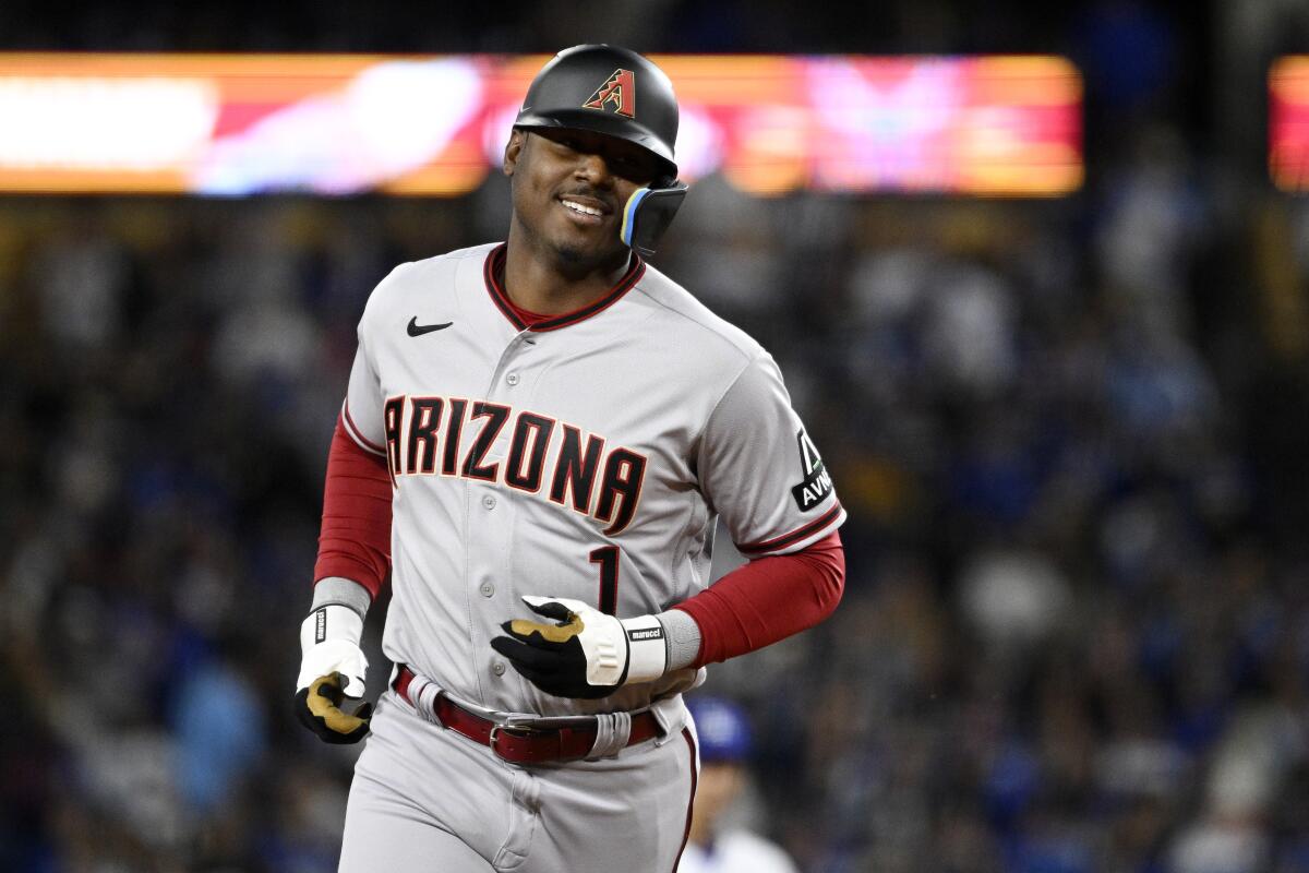 Lewis' pinch-hit homer lifts D-backs over Dodgers 2-1 - The San Diego  Union-Tribune