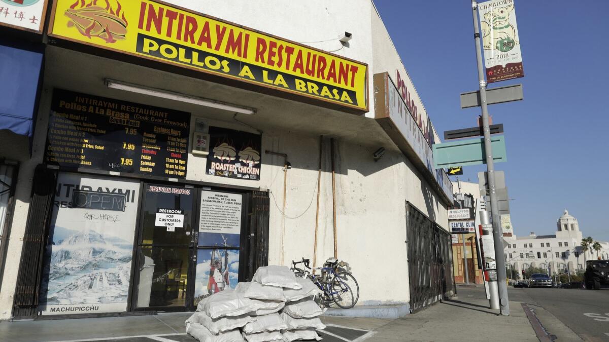 Intiraymi is a bare-bones Peruvian joint in an unsympathetic strip mall near Union Station.