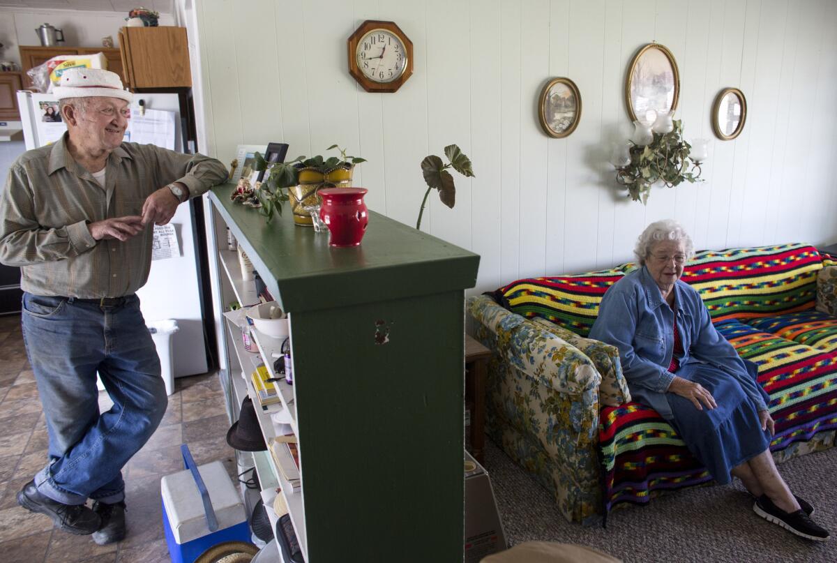 Winnie Abbott underwent knee replacement surgery last year and her husband, John, a pastor at a local church, was assigned to be her "coach" helping with exercises and other tasks. "It certainly changer our routine," said John of the recovery period at their home in Cave City, Ark.