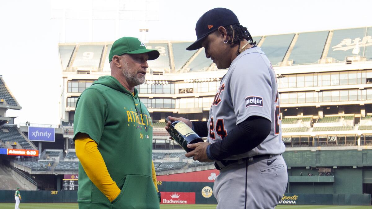 The Oakland A's Gave Miguel Cabrera a Cheap and Problematic Gift - Sports  Illustrated