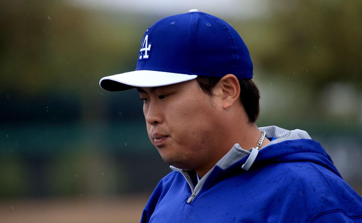 Dodgers pitcher Hyun-Jin Ryu is not expected to return to action until next spring after undergoing surgery on his left shoulder.