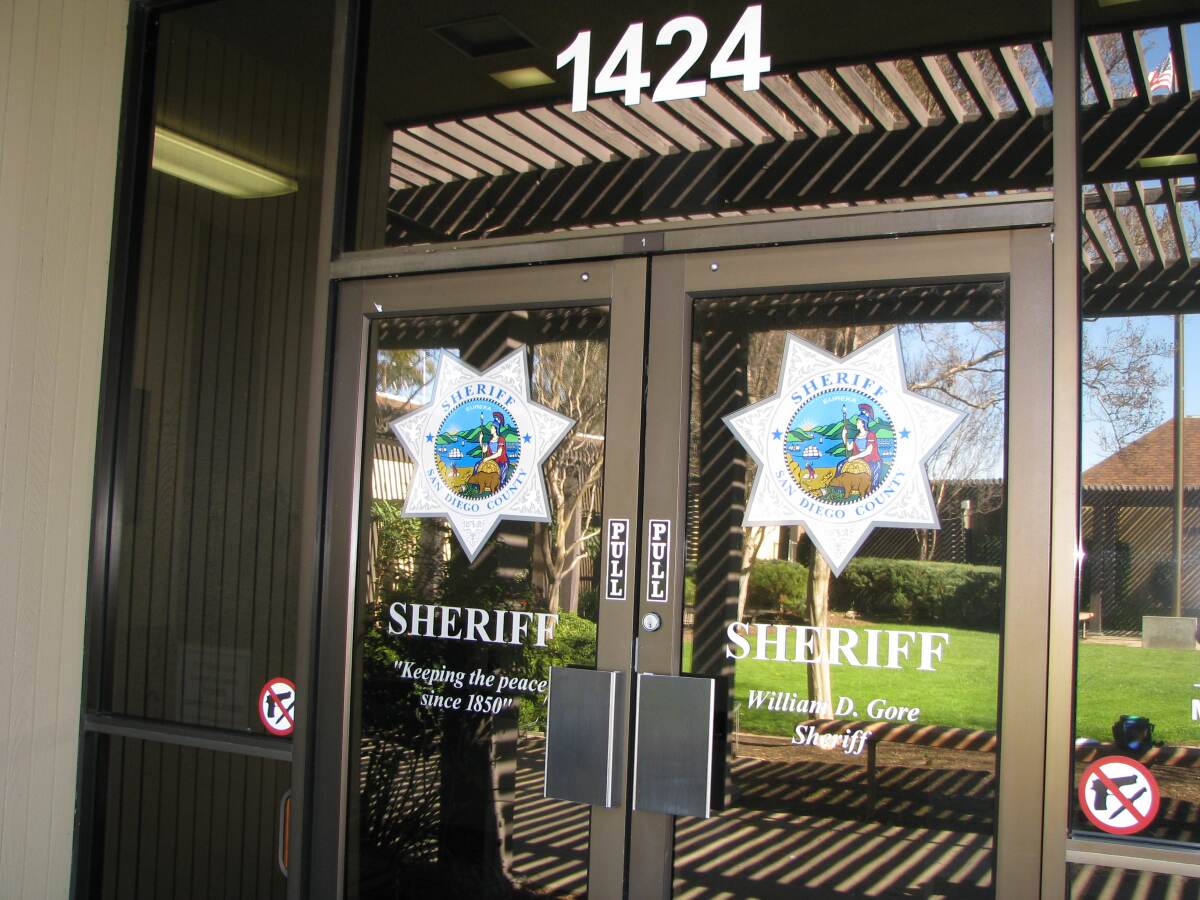San Diego County Sheriff’s office