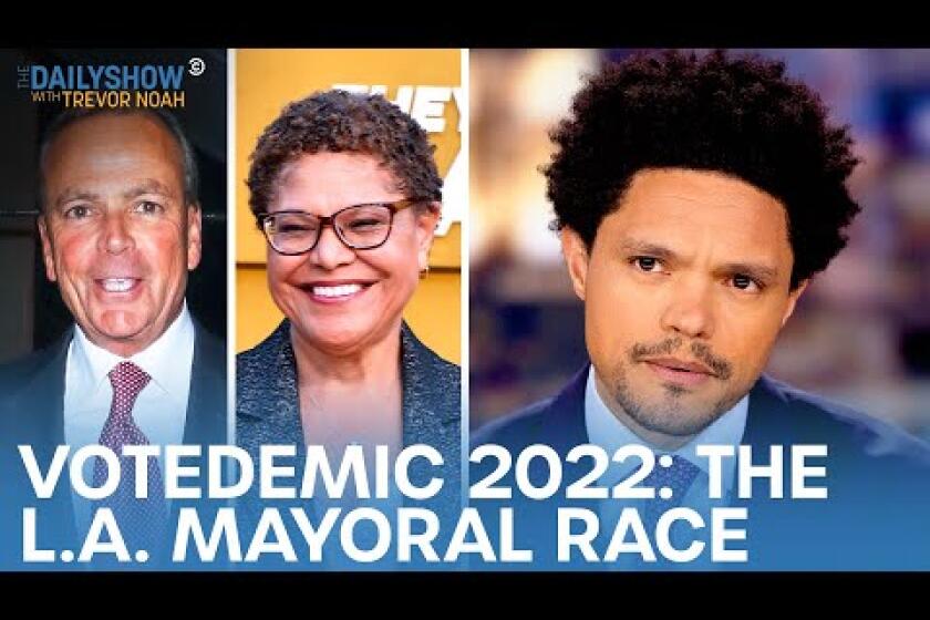 Votedemic 2022: L.A.’s Mayoral Race | The Daily Show
