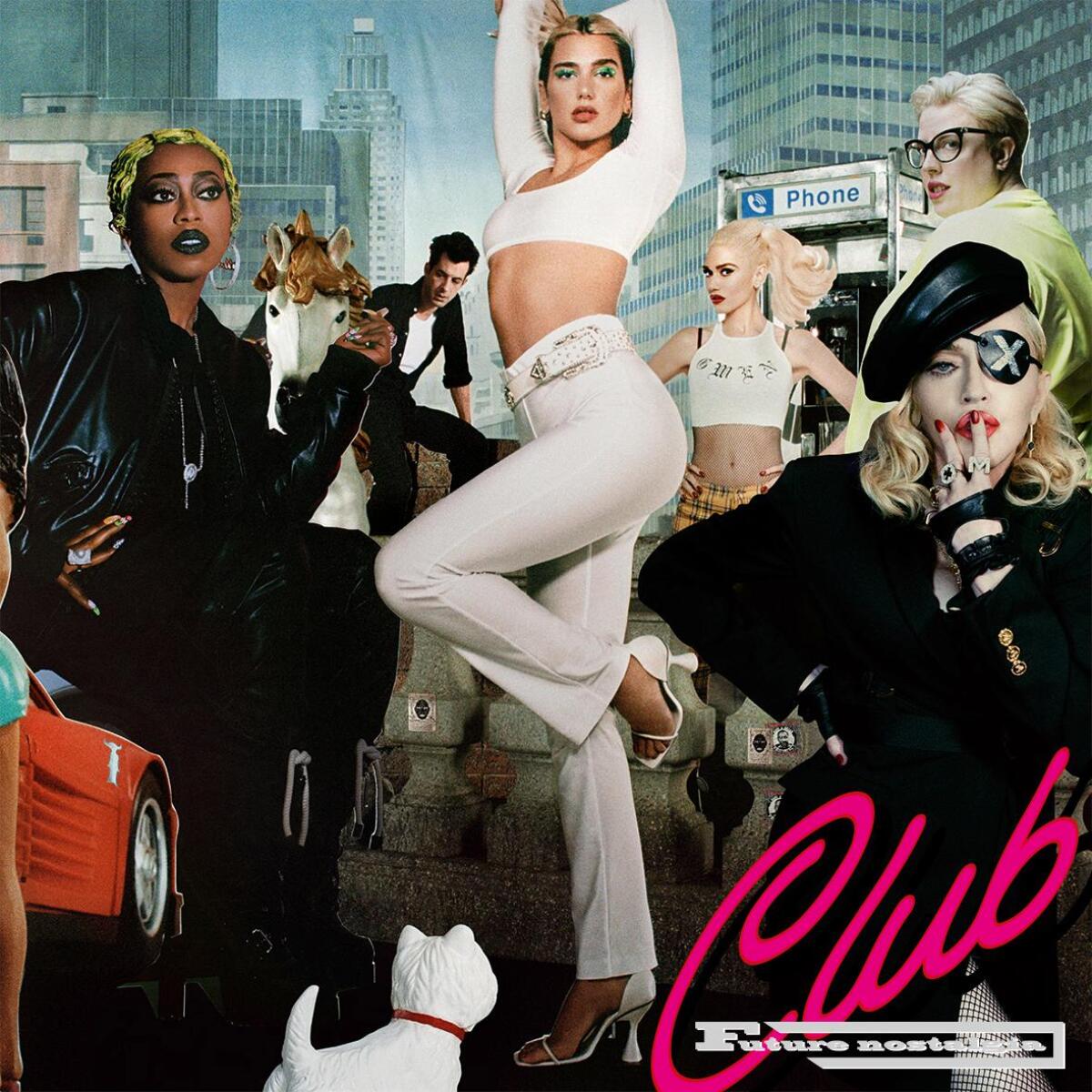 Dua Lipa's new album, "Club Future Nostalgia." 