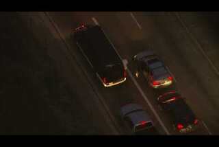 Pursuit ends with suspect in custody