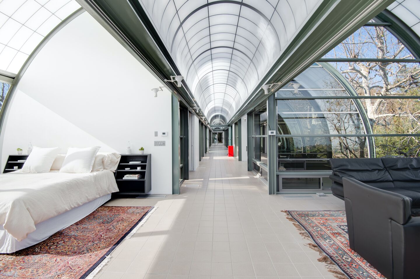 The hallway.