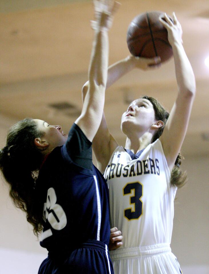 Photo Gallery: St. Monica Academy girls' basketball