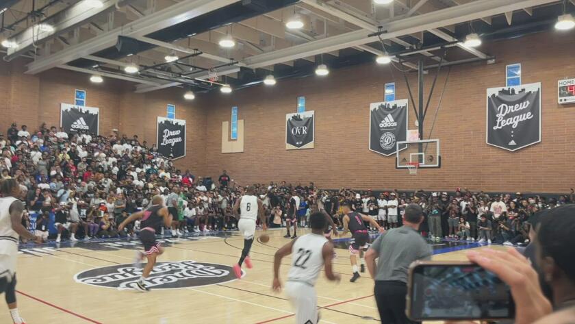 LeBron James Shows Off in First Drew League Appearance in 11