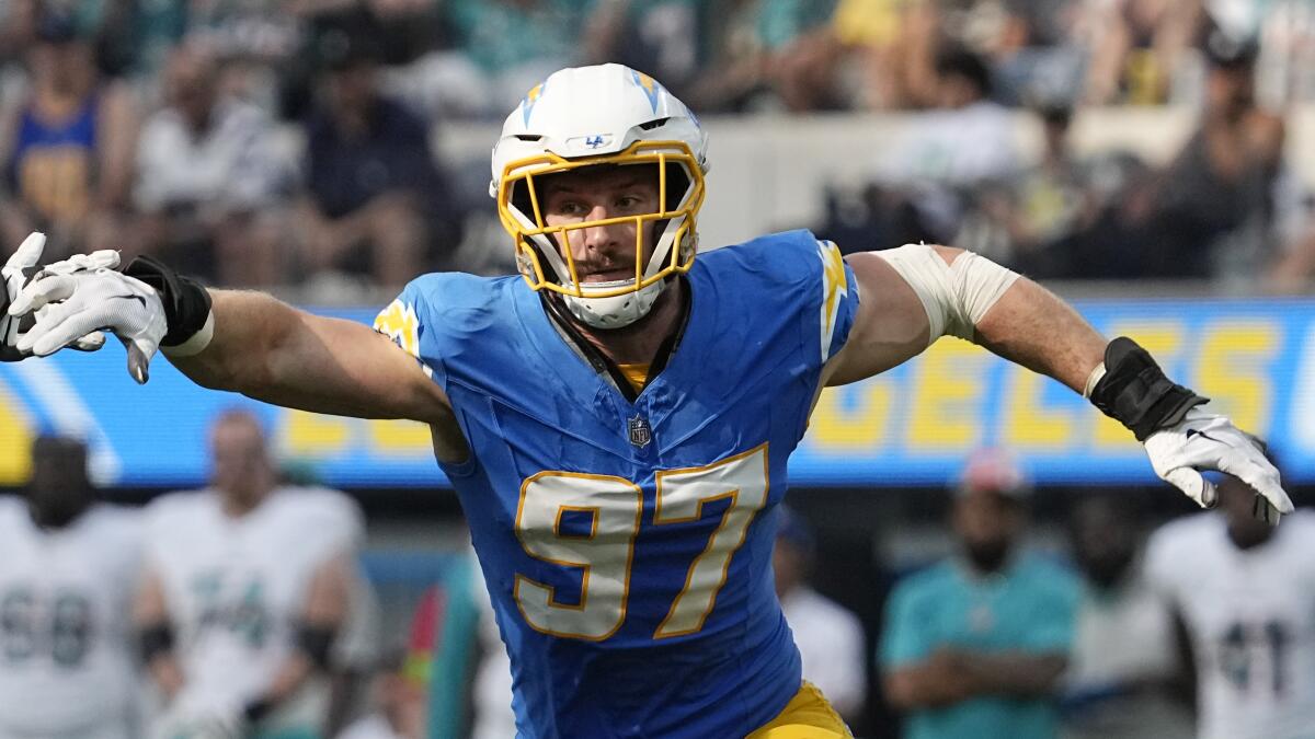 Family tradition: Chargers' Bosa switches to familiar No. 97