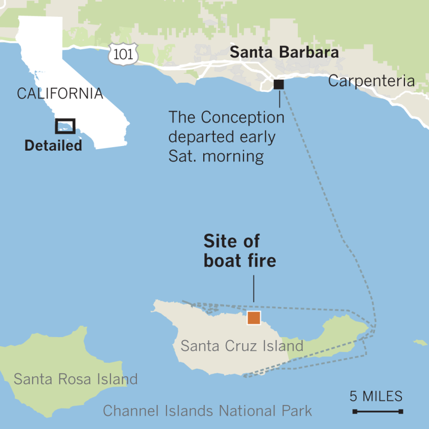 Location Map of Boat Fire Design