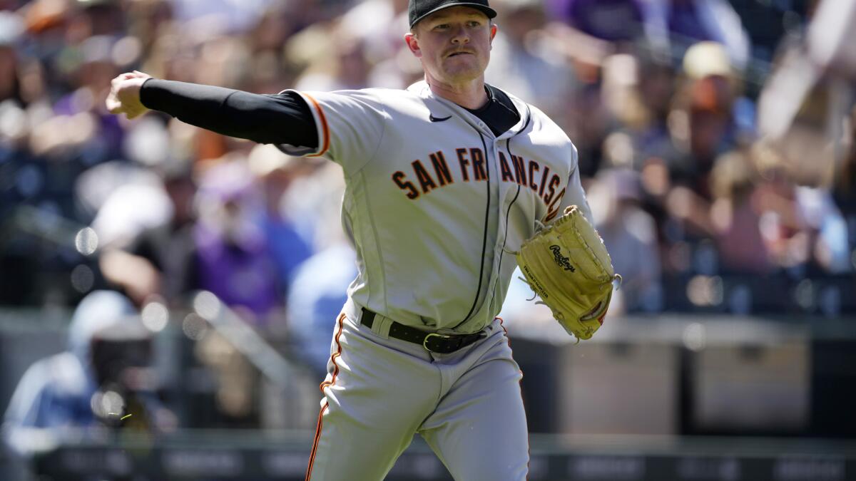 Cron helps Rockies end 12-game skid vs Giants with 5-3 win