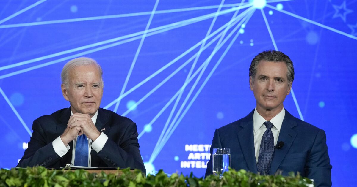 In San Francisco, Biden says AI has ‘enormous promise’ but comes with risks