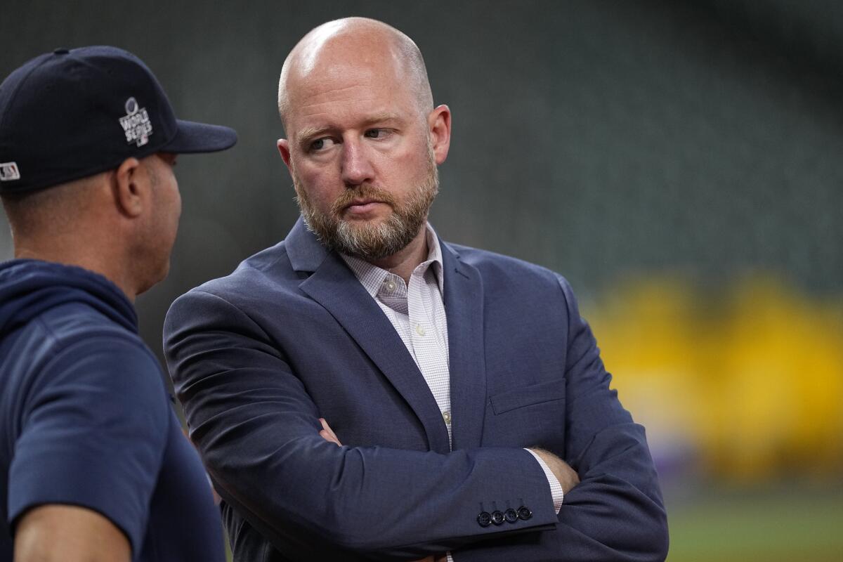 Houston Astros manager, GM fired after suspensions for team's sign