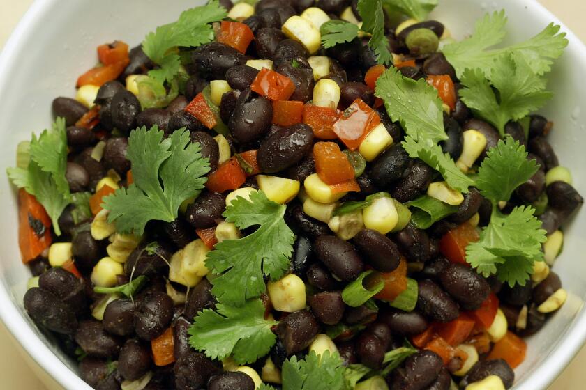 Recipe: Black bean and corn salad