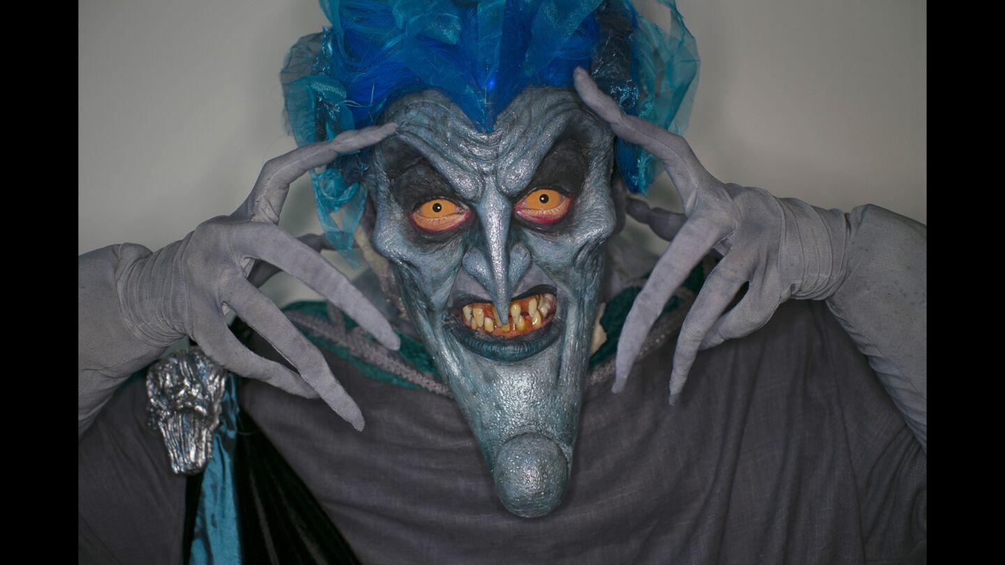 Jose Davalos Gomez as Hades from the Disney version of "Hercules" at Comic-Con International 2016.