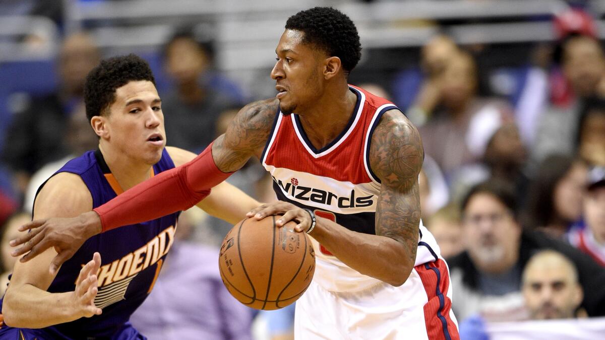 Although many teams in the East have improved from last season, the Wizards and injured guard Bradley Beal are heading the wrong direction.