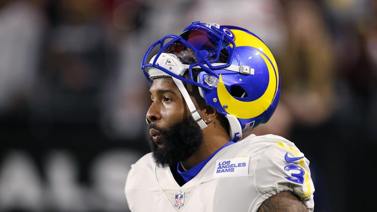 Los Angeles Rams on the run for Odell Beckham Jr? - Turf Show Times