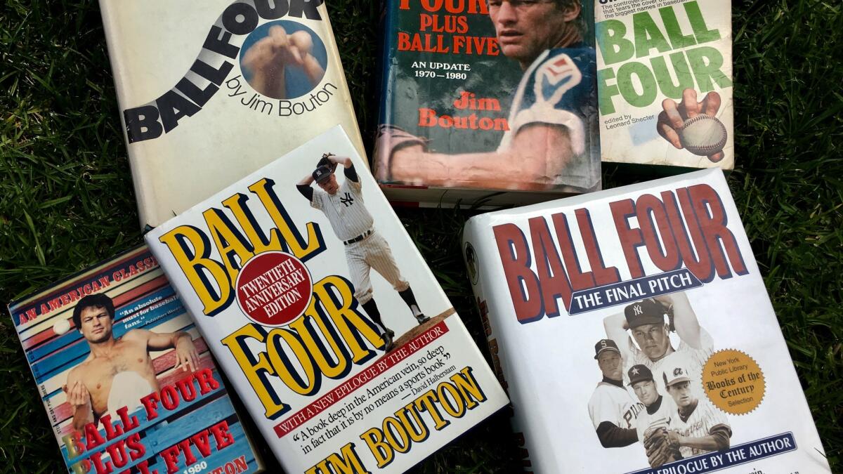 Ball Four First Edition - Jim Bouton - Bauman Rare Books