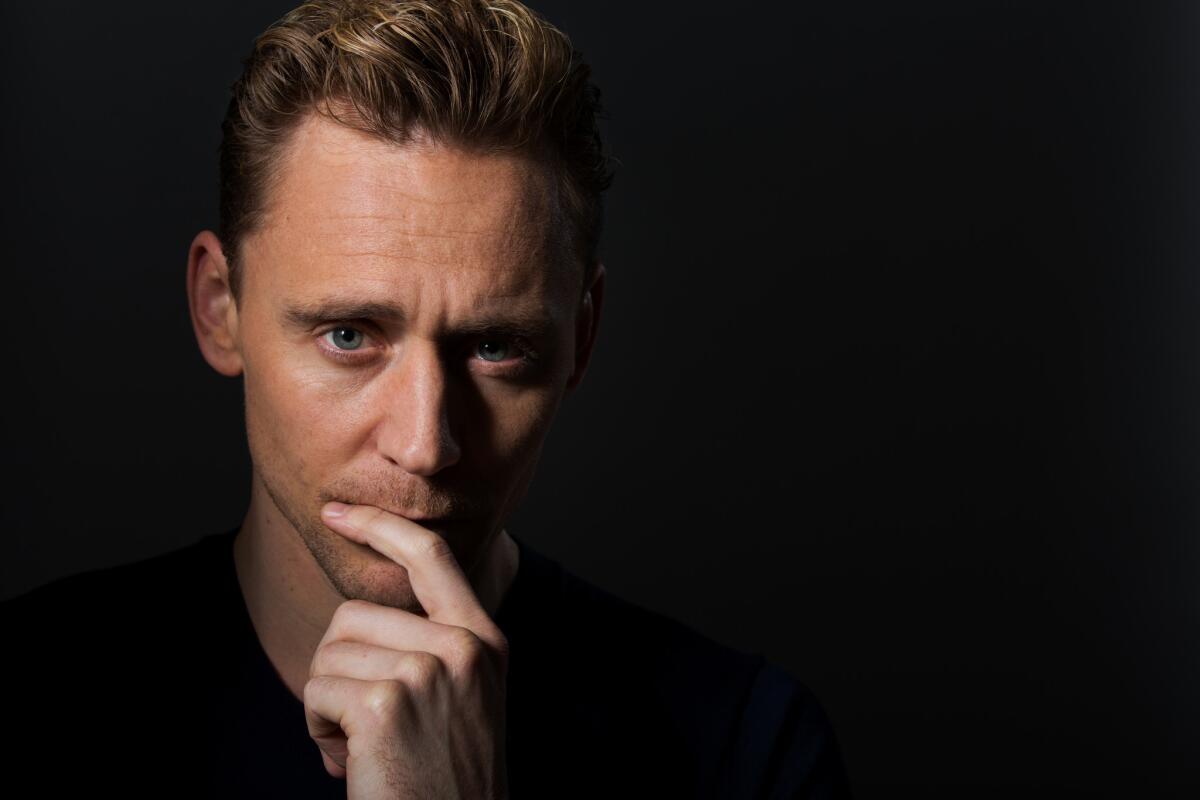 Tom Hiddleston's new film "I Saw the Light" is a biopic about Hank Williams