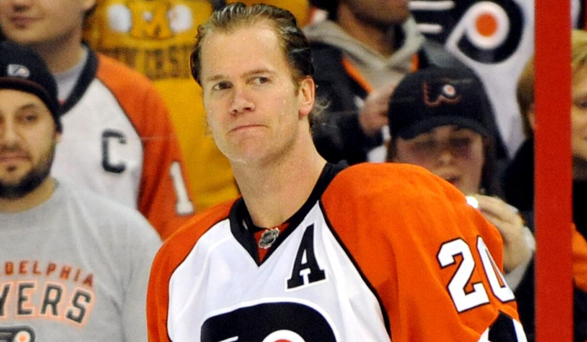Chris Pronger has gone from the ice to an office in his new role with the NHL.