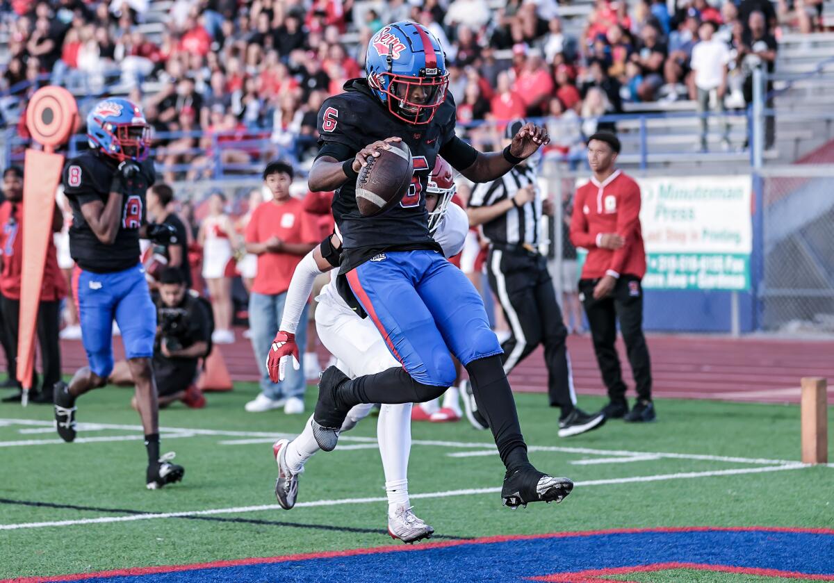 Quarterback Jimmy Butler will lead Gardena Serra against Oaks Christian on Thursday.