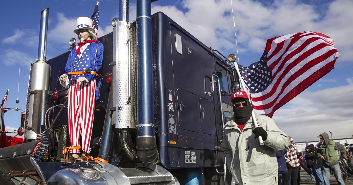 Individuals’s Convoy of truckers reveals nation divided by actuality Individuals’s Convoy of truckers reveals nation divided by actuality