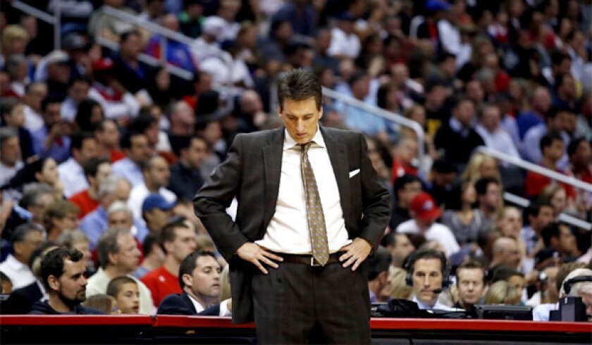 The Clippers will begin a search to replace Vinny Del Negro after the team decided to part ways with the coach.