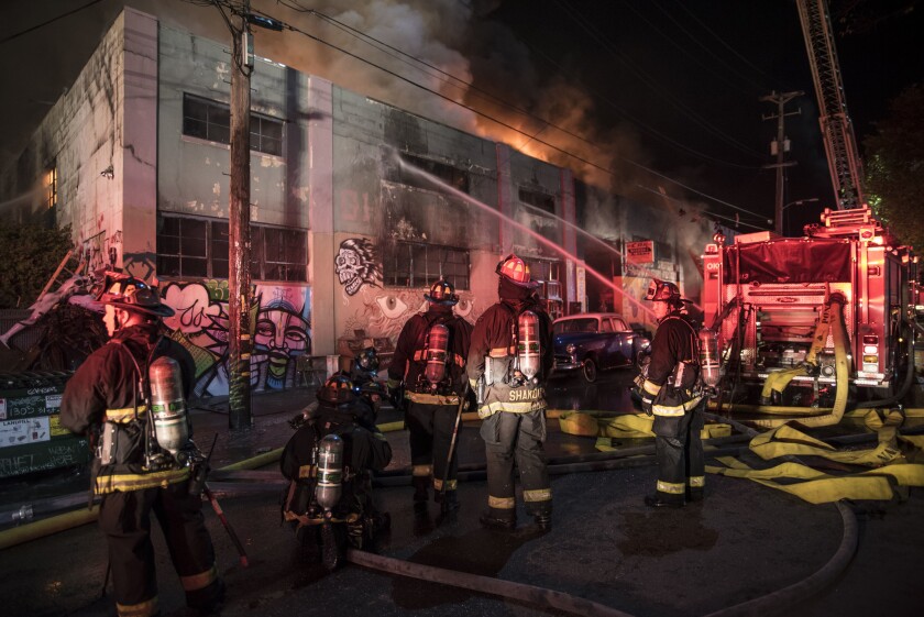 Report Details Death Panic In Ghost Ship Warehouse Fire Los Angeles Times
