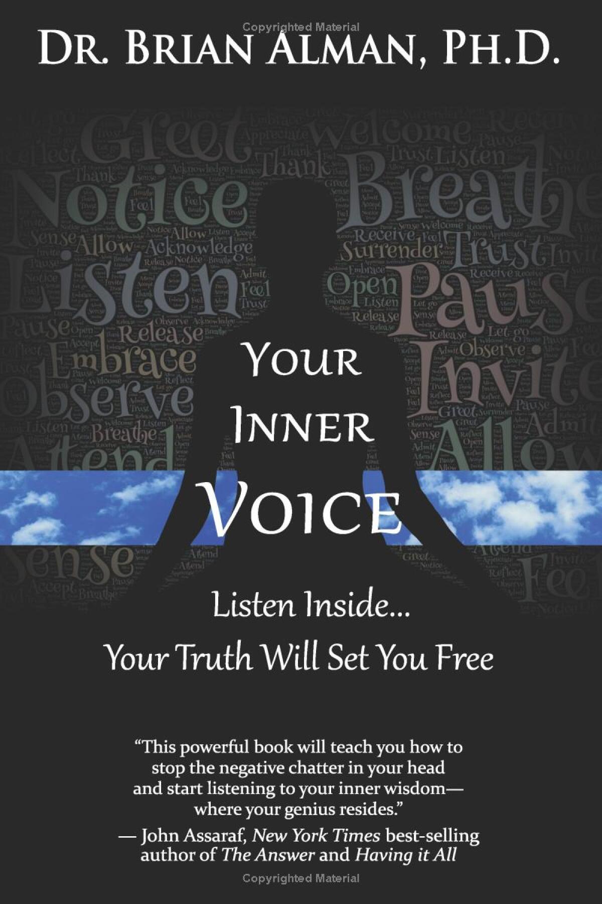 Cover photo of “Your Inner Voice: Listen Inside ... Your Truth Will Set You Free” published in 2017.