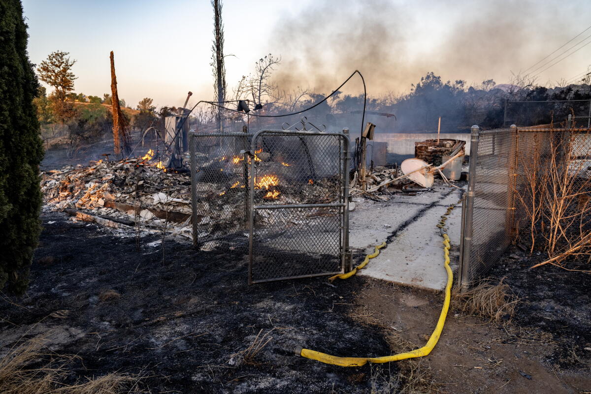 Jupiter Fire Riverside County Forward progress stopped on Riverside County fire; 2nd blaze erupts ...