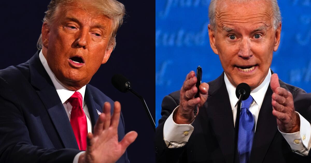 What time is tonight&rsquo;s Biden-Trump debate?