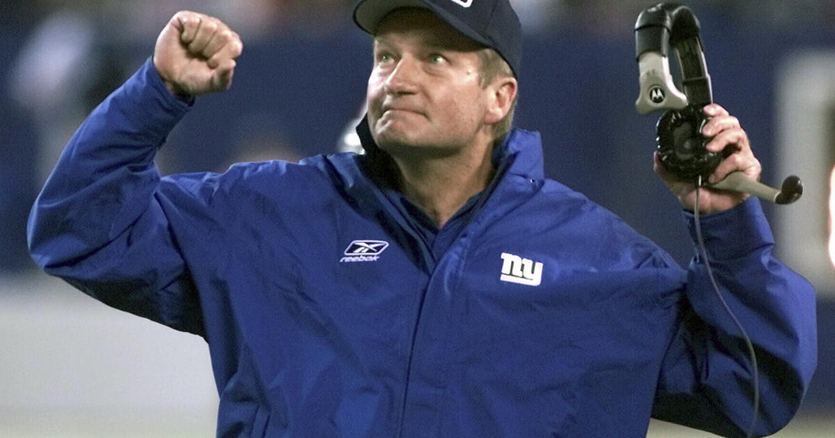 Jim Fiesel Epic speech by Jim Fassel led to New York Giants Super Bowl - Los ...