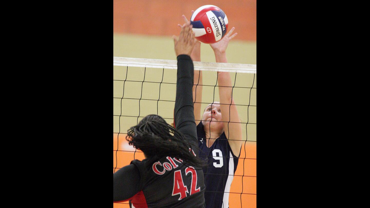 Photo Gallery: St. Monica Academy wins first round of State CIF Division V girls volleyball against Verdugo Hills 3-2