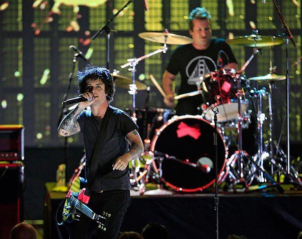 Green Day performs