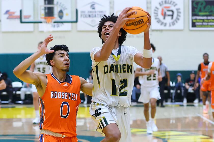 Xavier Clinton of Damien is the latest outstanding shooter in coach Mike LeDuc's 44-year coaching career.