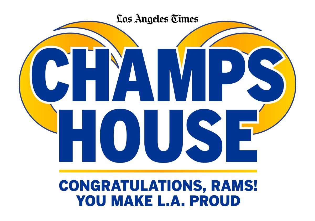 Poster that reads "Champs House"